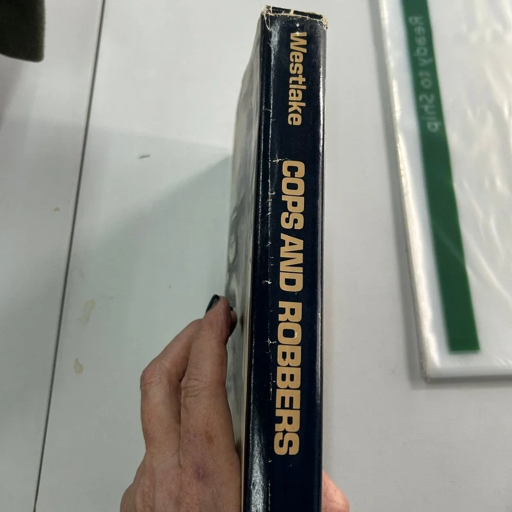 Cops and Robbers Donald E. Westlake 1972 First Edition Crime‎ Novel Evans